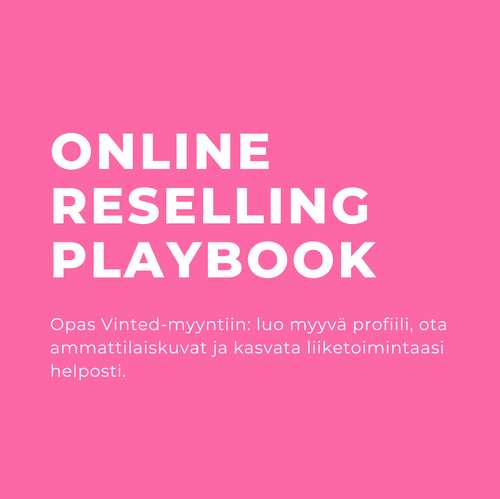 Online Reselling Playbook